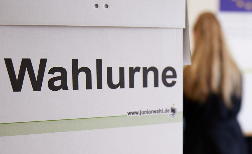 Juniorwahl zur Europawahl 2024 an der BS18
